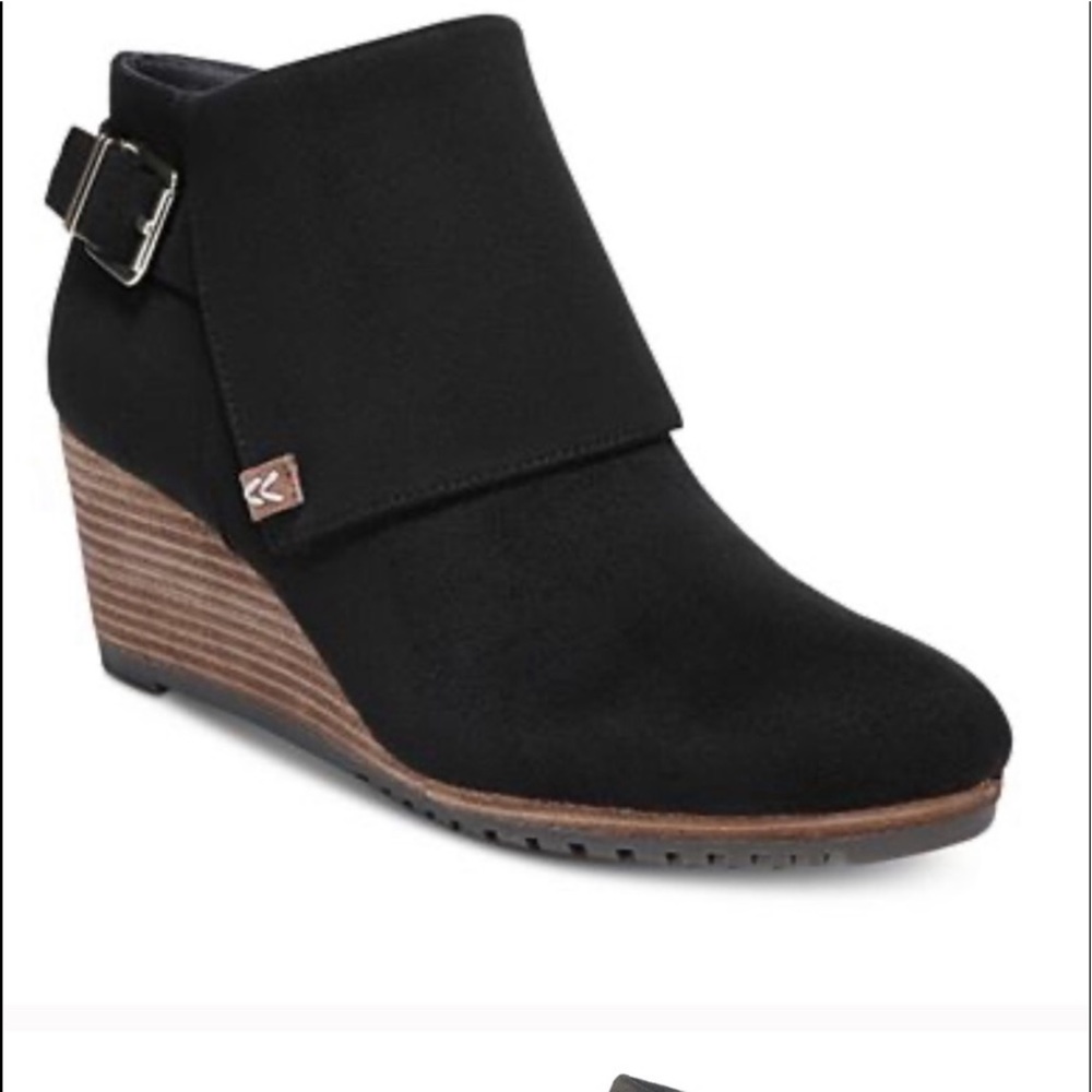 New Dr. Scholl's Create Wedge Booties 8.5